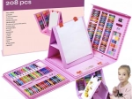 Σετ ζωγραφικής 208 τεμαχίων σε βαλιτσάκι