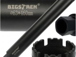 Διαμαντένια ποτηροτρύπανο Bigstren 63 × 450 mm 1 1/4 UNC για σκυρόδεμα και πέτρα