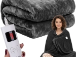 Ηλεκτρική θερμαινόμενη κουβέρτα RUHHY 180 × 130 cm με τηλεχειριστήριο