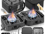 Τουριστικό γκαζάκι SPARK500 double με διπλό καυστήρα