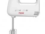 Χειροκίνητο μίξερ λευκό 750W