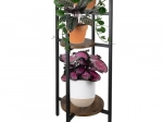 Ruhhy βάση για λουλούδια 80 cm, μεταλλική loft 3 επιπέδων